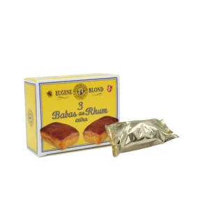 Etui de 3 babas au rhum Eugene Blond