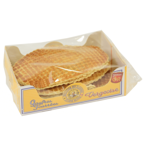 gaufres fourrées vergeoise