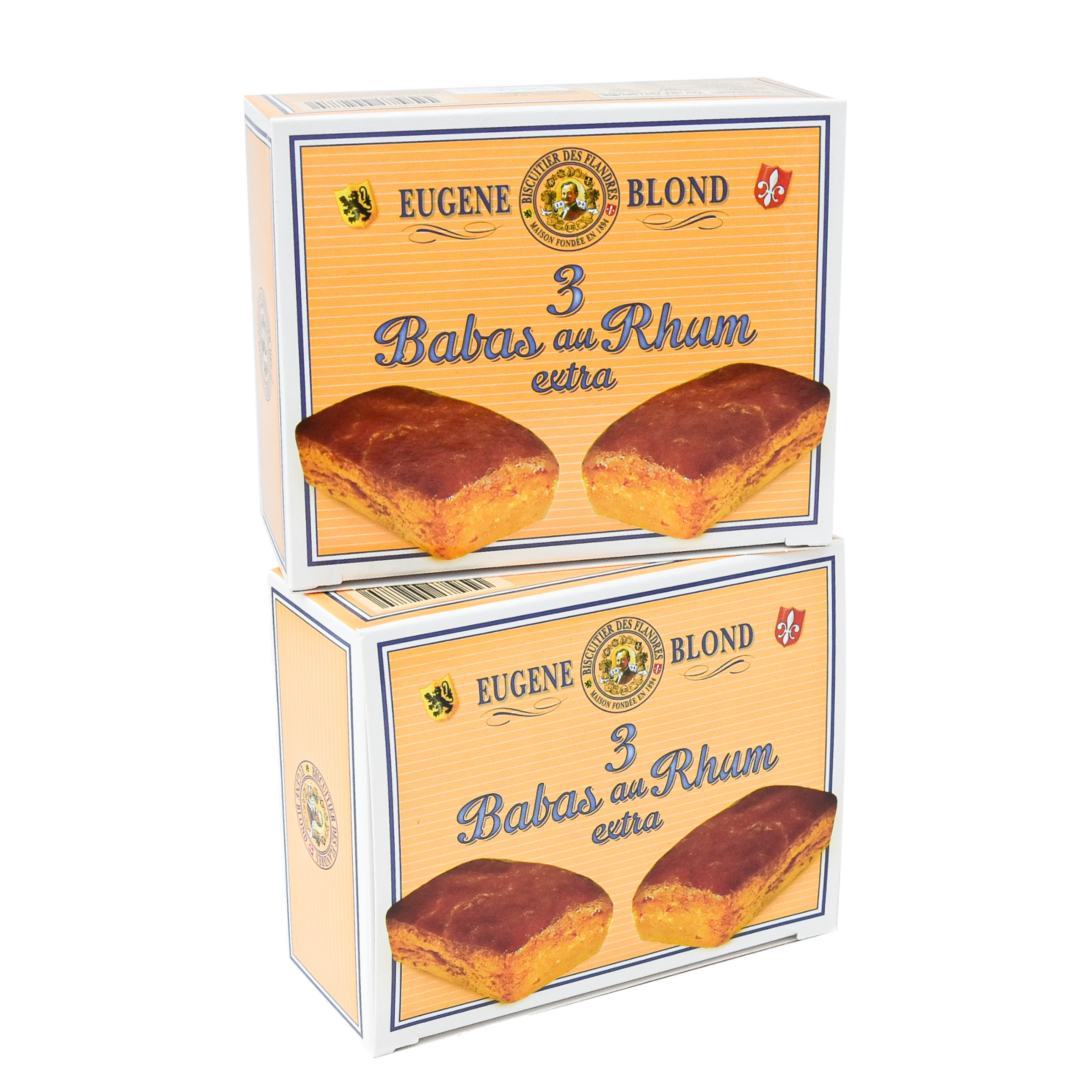 Lot de Babas au Rhum - 240g x 2