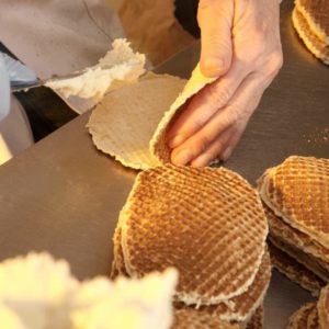 fourrage des gaufres