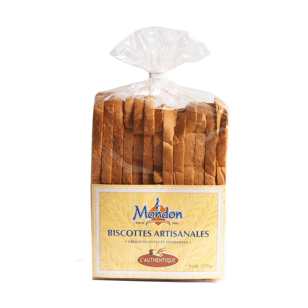 Biscottes artisanales authentique - 370g - Comptoir des Flandres :  Spécialités du Nord