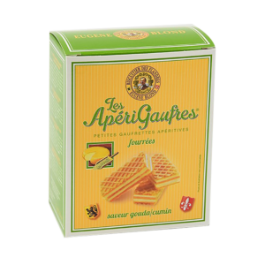 apérigaufres fourrées gouda cumin