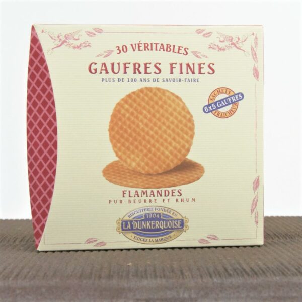 gaufres fines flamandes 240g