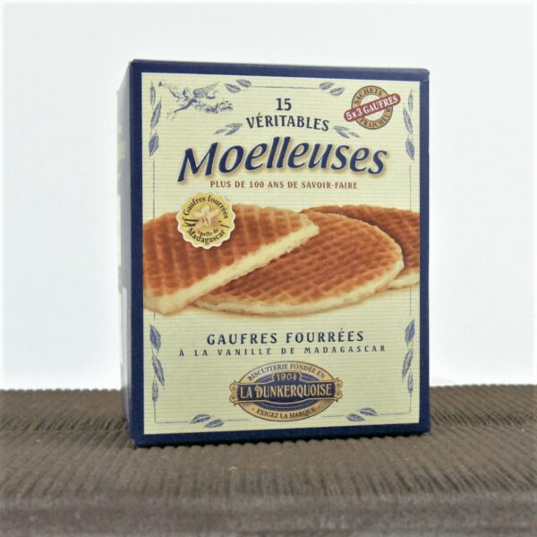 Gaufres Fourrées Moelleuses Vanille