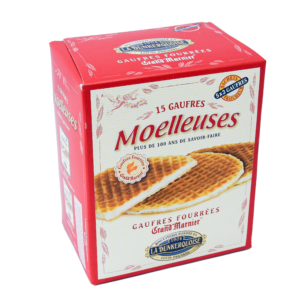 Gaufres Fourrées Les Moelleuses saveur Grand Marnier