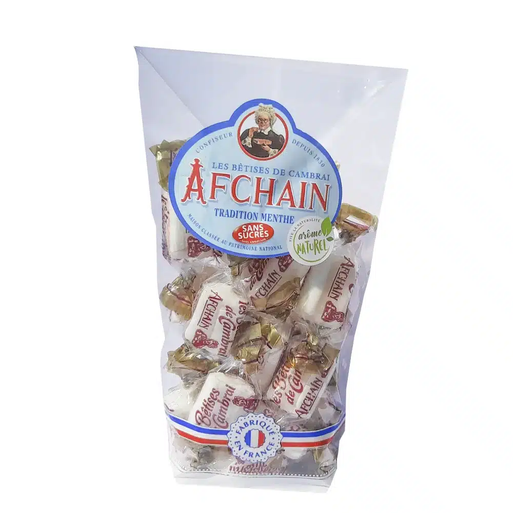 bêtises de cambrai tradition menthe sans sucre - Afchain