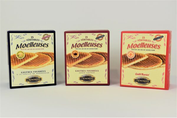 lot gaufres fourrées moelleuses