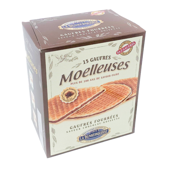 Gaufres fourrées Moelleuses chocolat