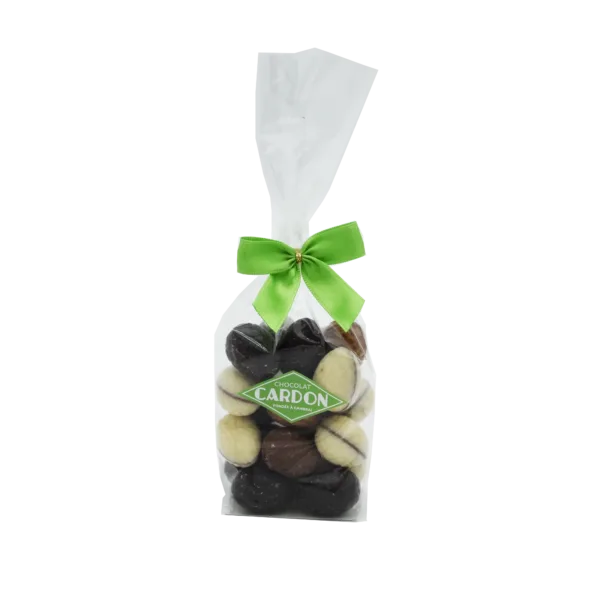 sachet œufs pralinés assortis nus 162gg