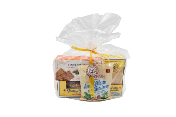 Panier merci maîtresse / maître cadeau fin d'année produits du nord
