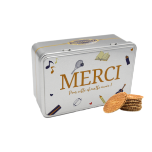 Coffret "Merci pour cette chouette année" - Gaufres Pur Beurre│300g