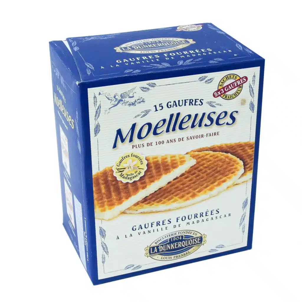 Gaufres Fourrées Les Moelleuses à la Vanille