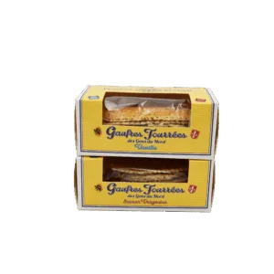 Duo Gaufres fourrées Vanille et vergeoise 210g