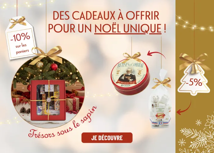 Promotion de Noël - Panier garni et produits du Nord Promotion de Noël - Panier garni et produits du Nord