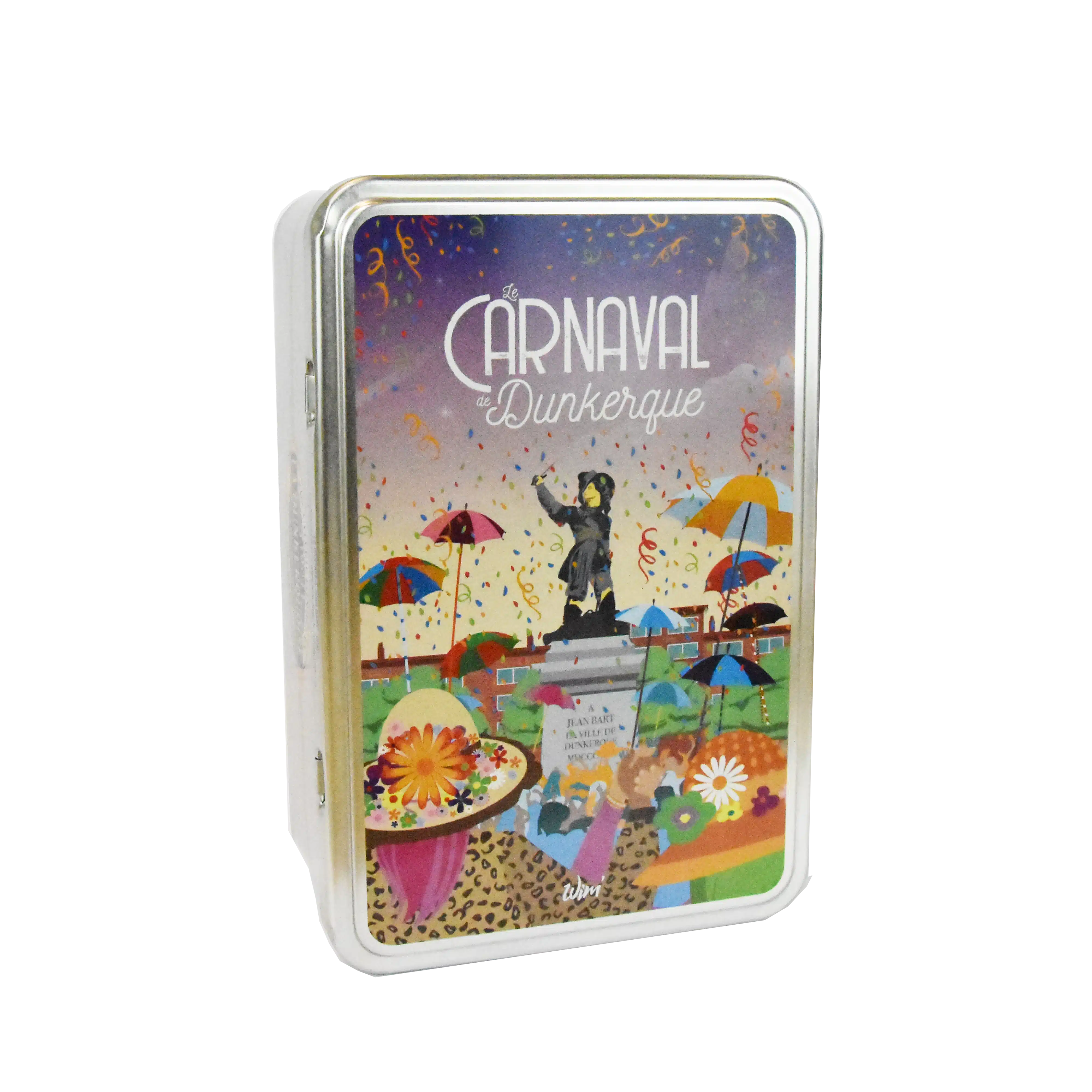 Boîte fer Carnaval de Dunkerque & Jean Bart