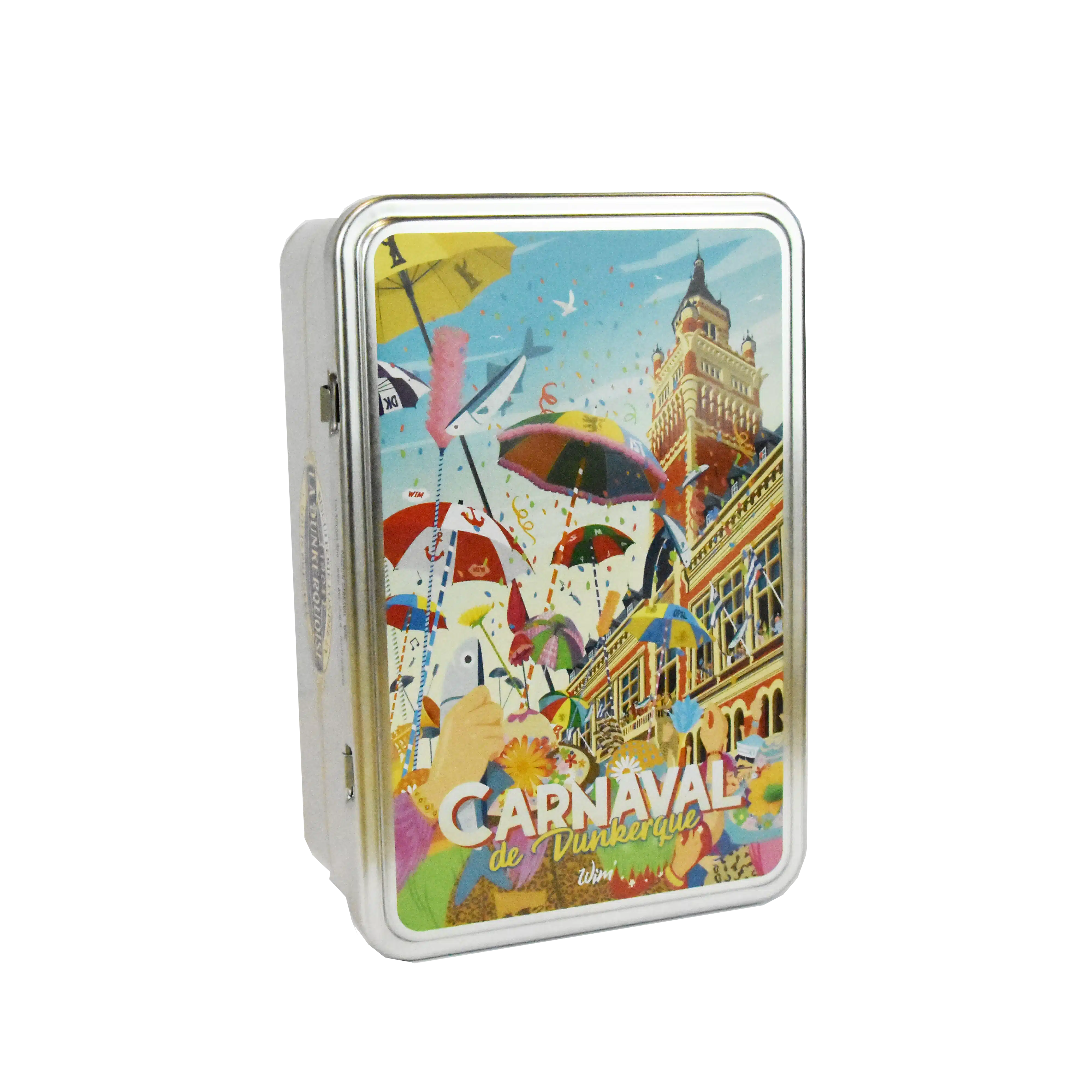 Boîte fer Gaufres fines Carnaval de Dunkerque