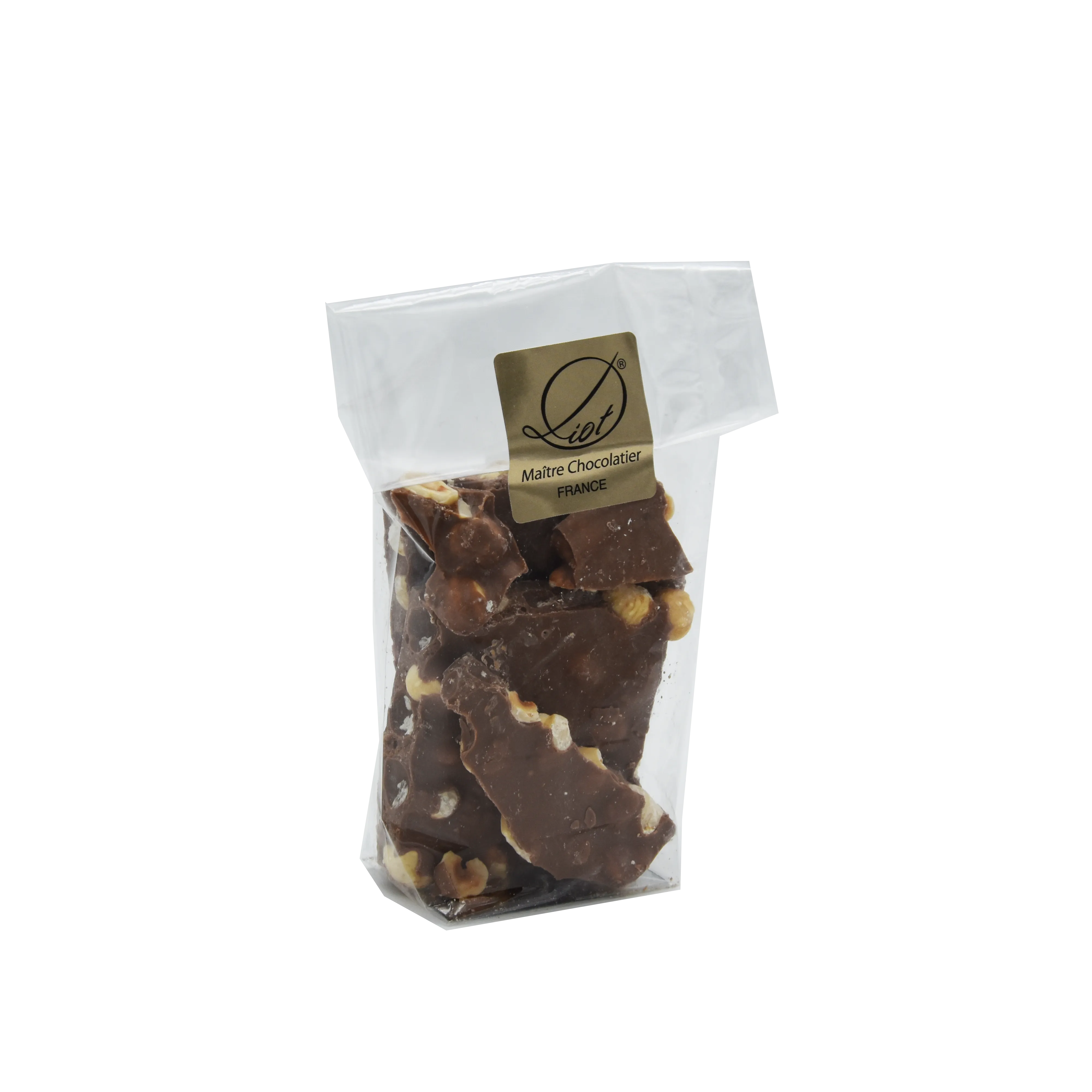 Plaques cassées - 140g - Chocolat noir - Chocolaterie Diot