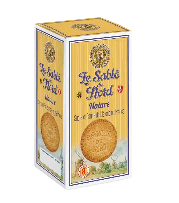 SABLE-DU-NORD-165G- Gaufres Fourrées Les Moelleuses à la Vanille