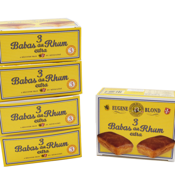 baba au rhum 4+1 offert